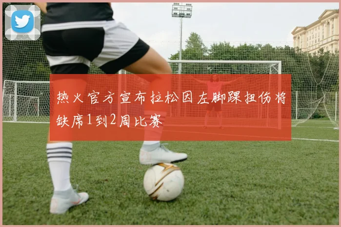 热火官方宣布拉松因左脚踝扭伤将缺席1到2周比赛